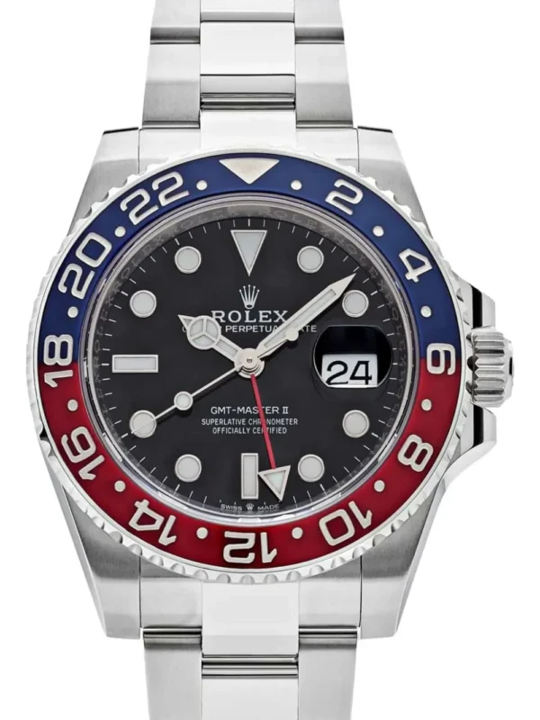 Rolex GMT Master II Black Dial “Pepsi” 16710