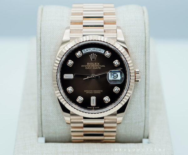 Rolex DayDate Oyster Perpetual 36mm Diamond Markers 3255 Swiss