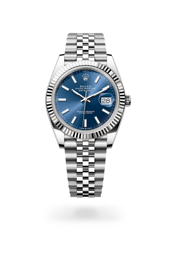 Rolex Datejust 41mm Oystersteel & White Gold
