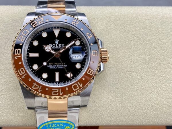 Rolex GMT Master II Black Dial “Rootbeer” PR151515