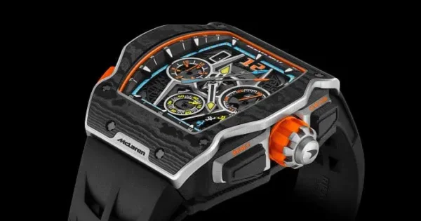 RM 65-01 Automatic Winding Split-seconds Chronograph McLaren W1
