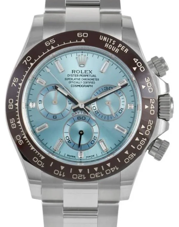 Rolex Daytona Platinum Blue Dial 116506